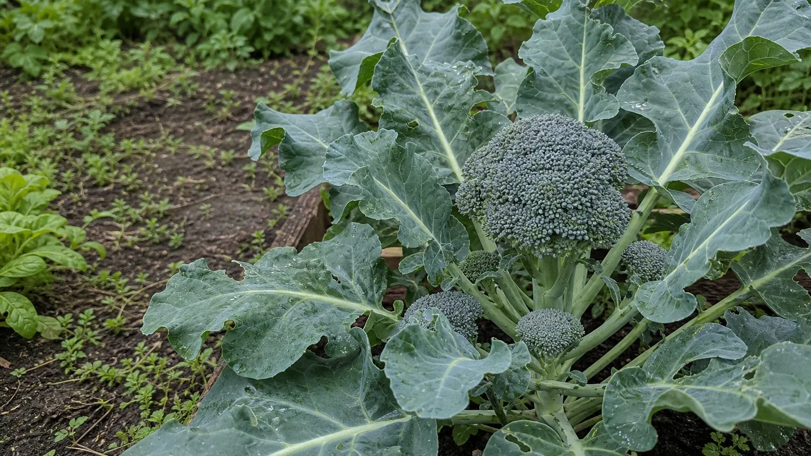 Brokkoli im Beet anbauen
