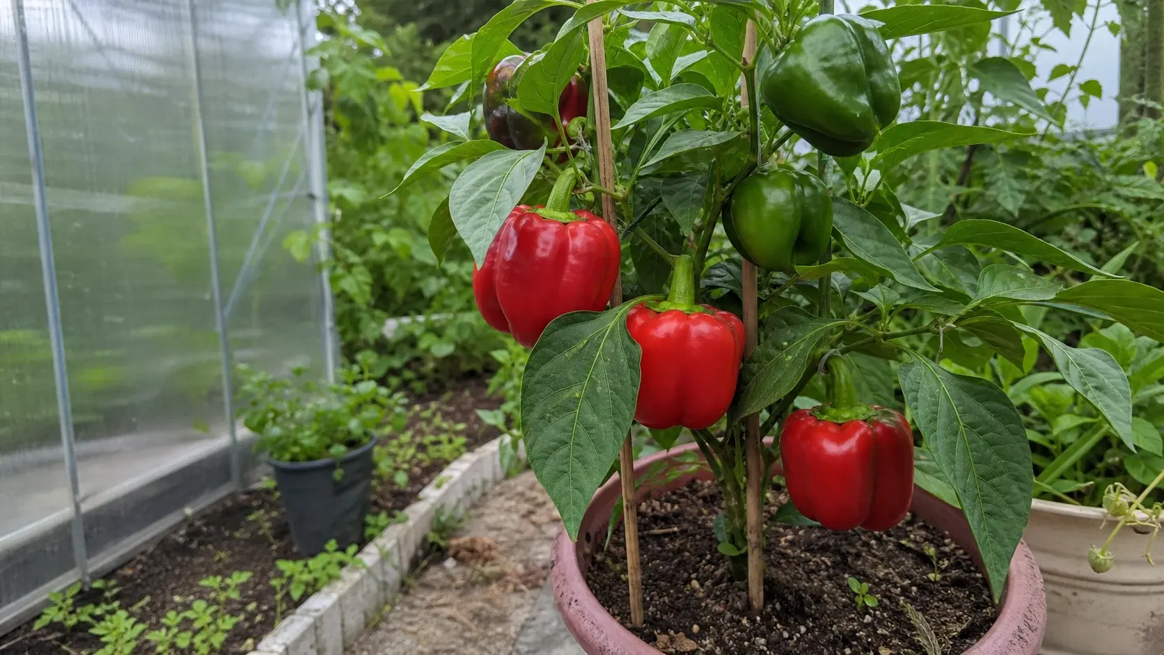 Paprika im Topf anbauen