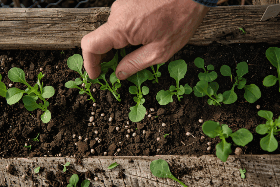 Rucola ausäen