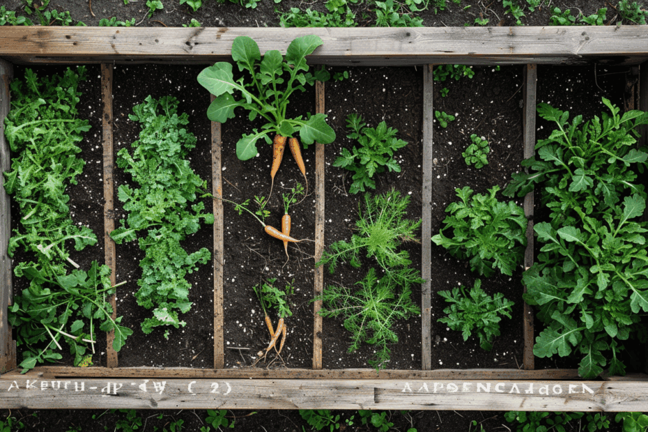 Rucola gute Nachbarn im Beet