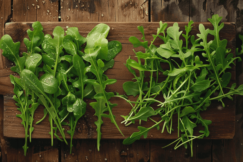 Rucola sortenvergleich