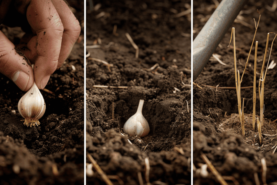 knoblauch stecken