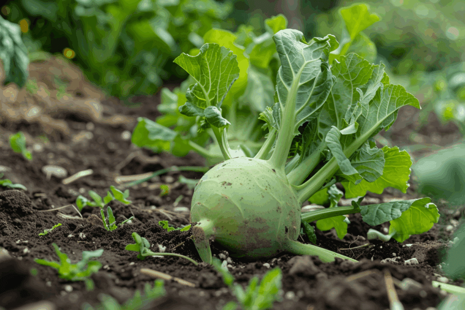 Teamwork im Beet die besten Partner für Kohlrabi